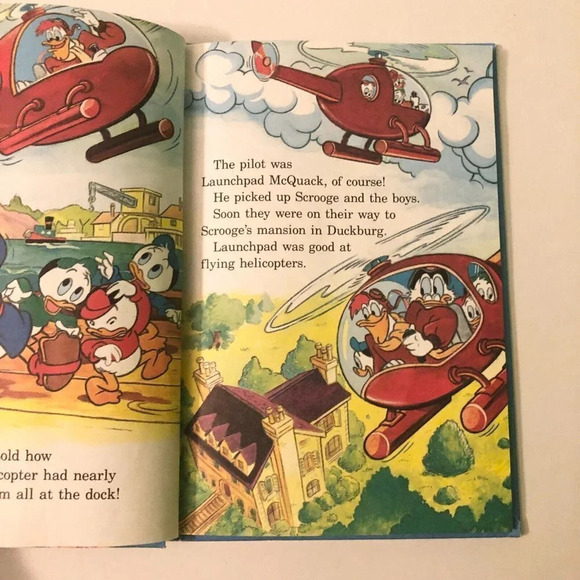 1989 DuckTales Webby Saves the Day Disneys Wonderful World of Reading - Picture 11 of 16